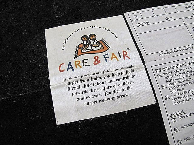 展示品　ボーコンセプト　CARE＆FAIR パッチワークハラコラグ