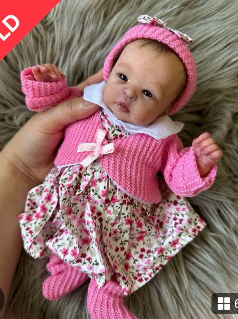 リボーンドール　リアル赤ちゃん人形　正規キット　リリールーちゃん❣️