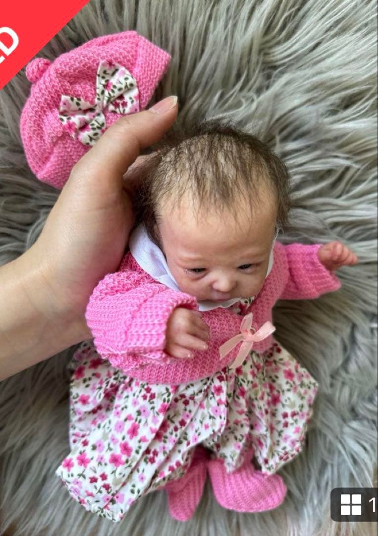 リボーンドール　リアル赤ちゃん人形　正規キット　リリールーちゃん❣️