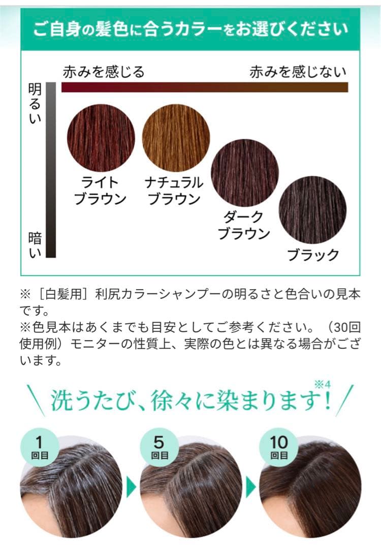 利尻カラーシャンプーA & カラーケアコンディショナー　各500ml 未開封