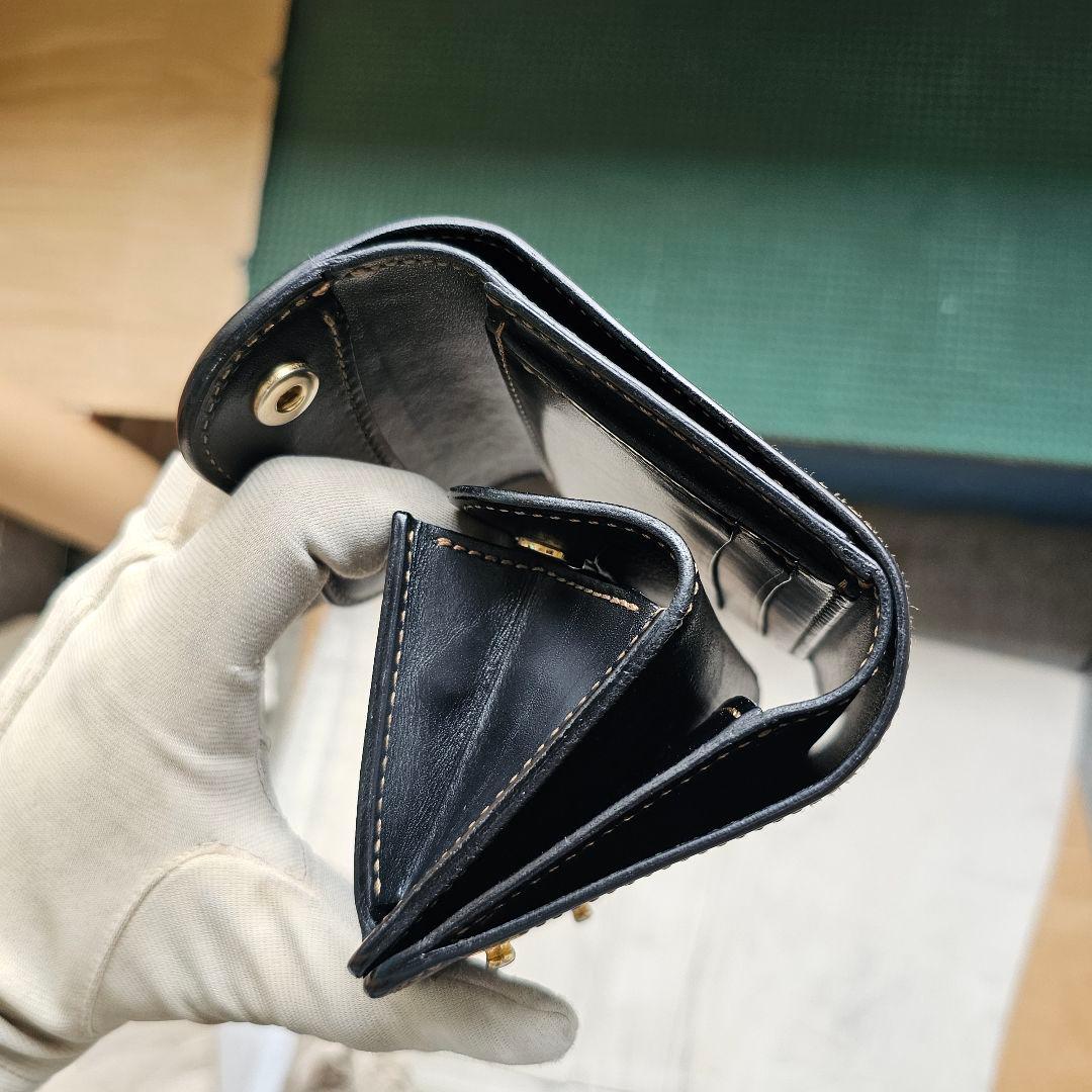 ワイルドスワンズ グリーン サドル シェルコードバン イーノ Cordova