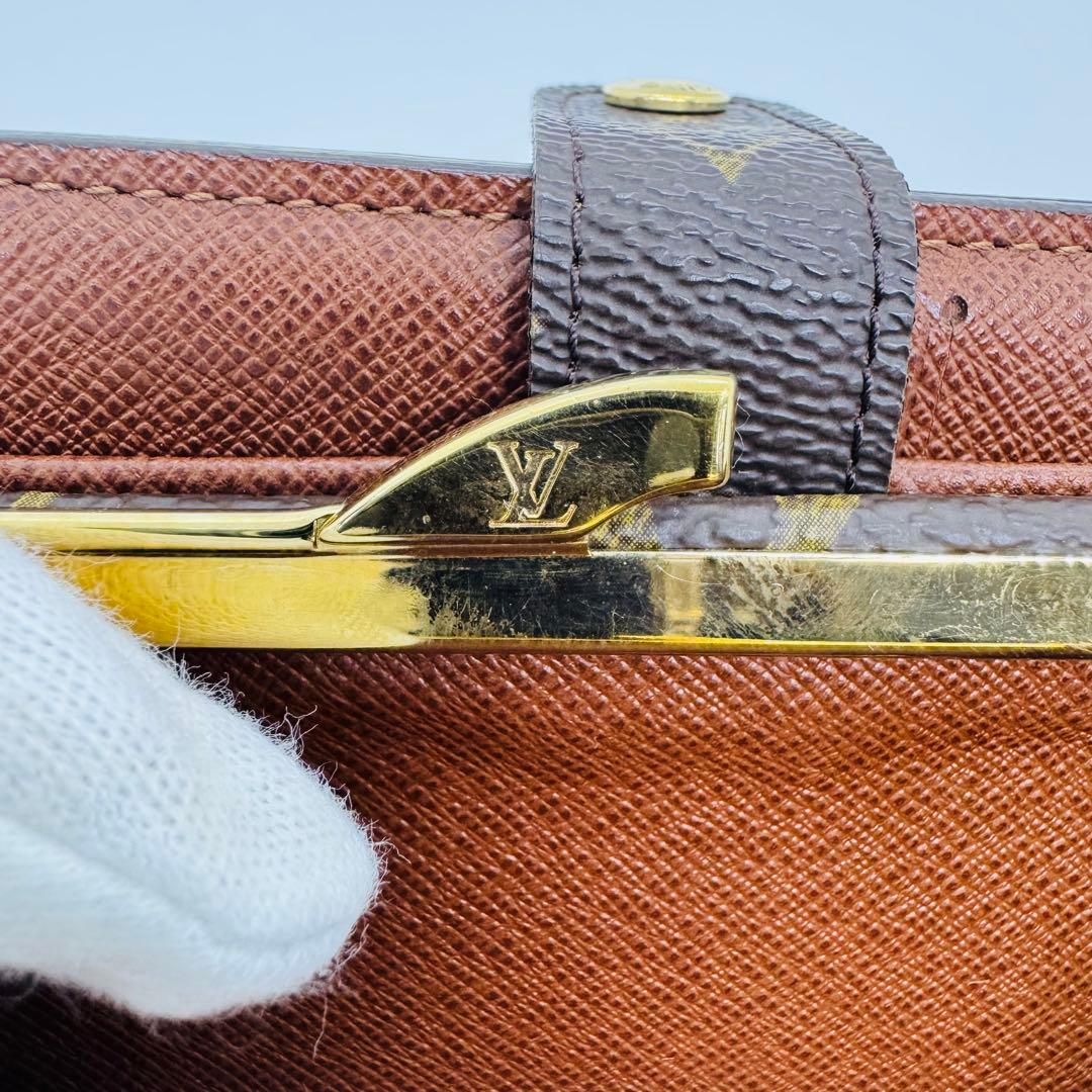 ✨ LOUIS VUITTON✨ルイヴィトン✨モノグラム✨ブラウン✨2つ折り財布