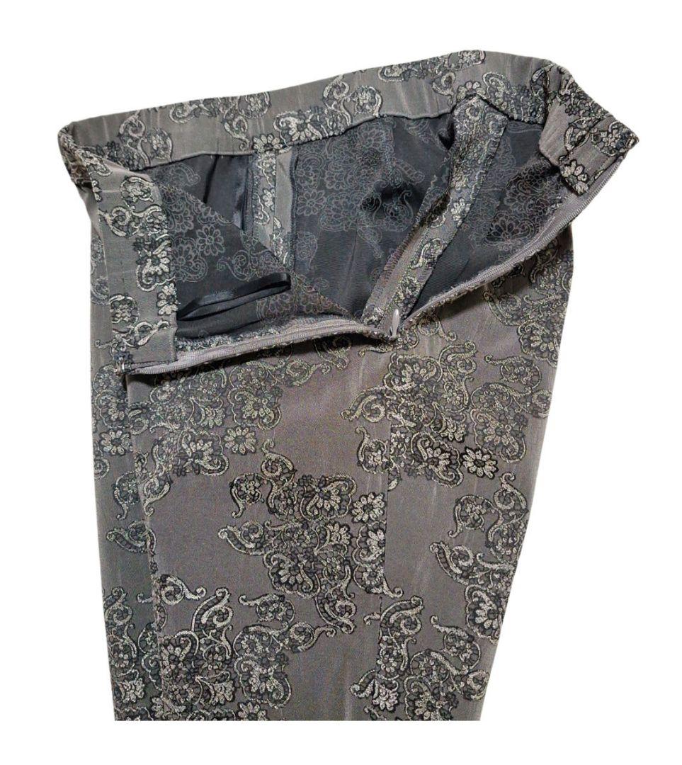 ユーバイウンガロ　パンツスーツ　ジャケット　ペイズリー　日本製