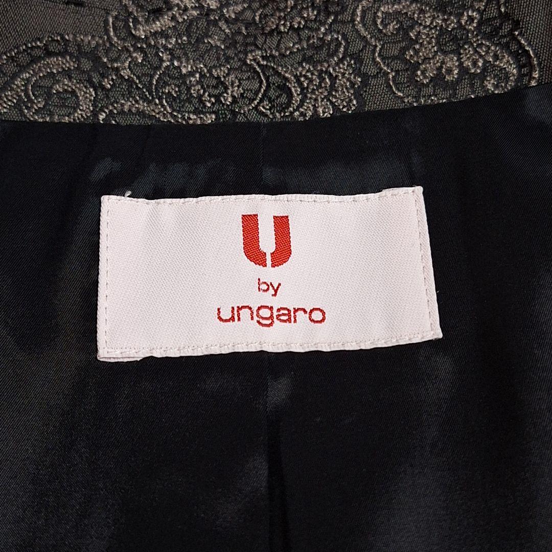 ユーバイウンガロ　パンツスーツ　ジャケット　ペイズリー　日本製