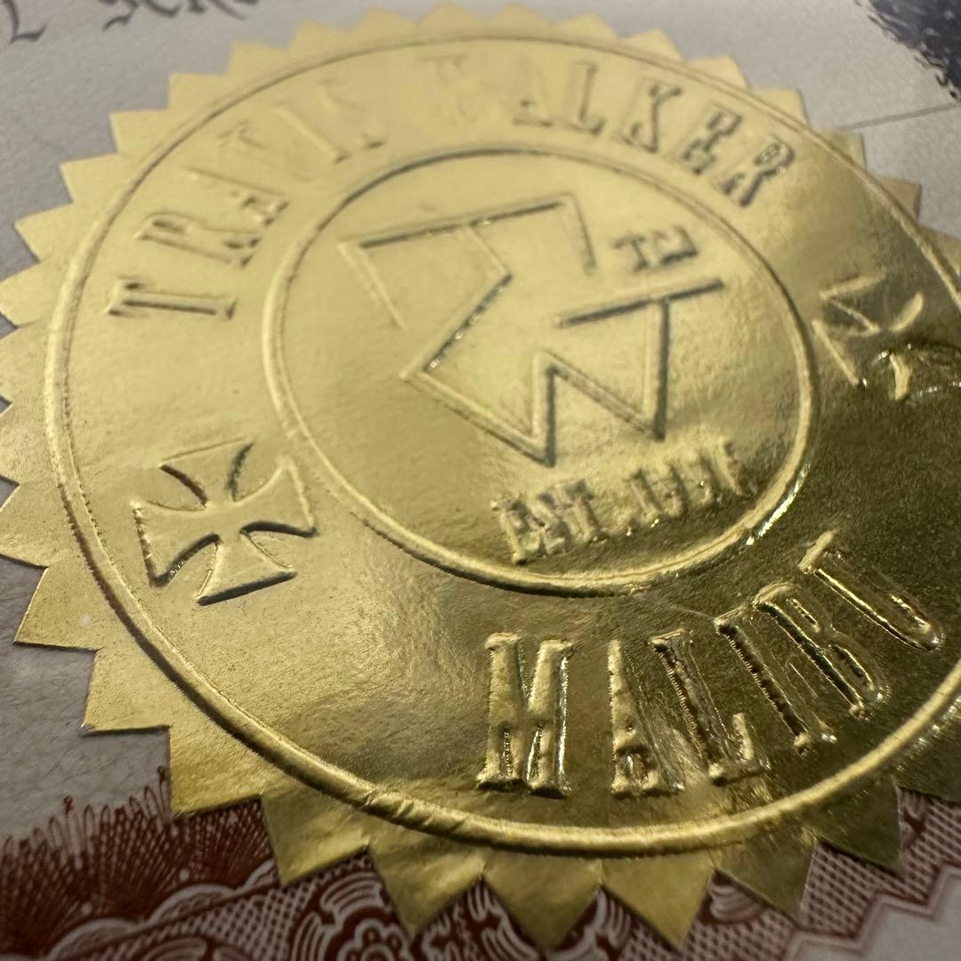 Travis Walker Helmet Skull Ring 21号　保証書付