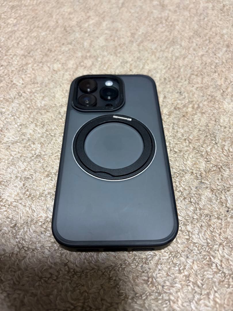 iPhone14Pro 256GB スペースブラック　ケースとガラスフィルム付き