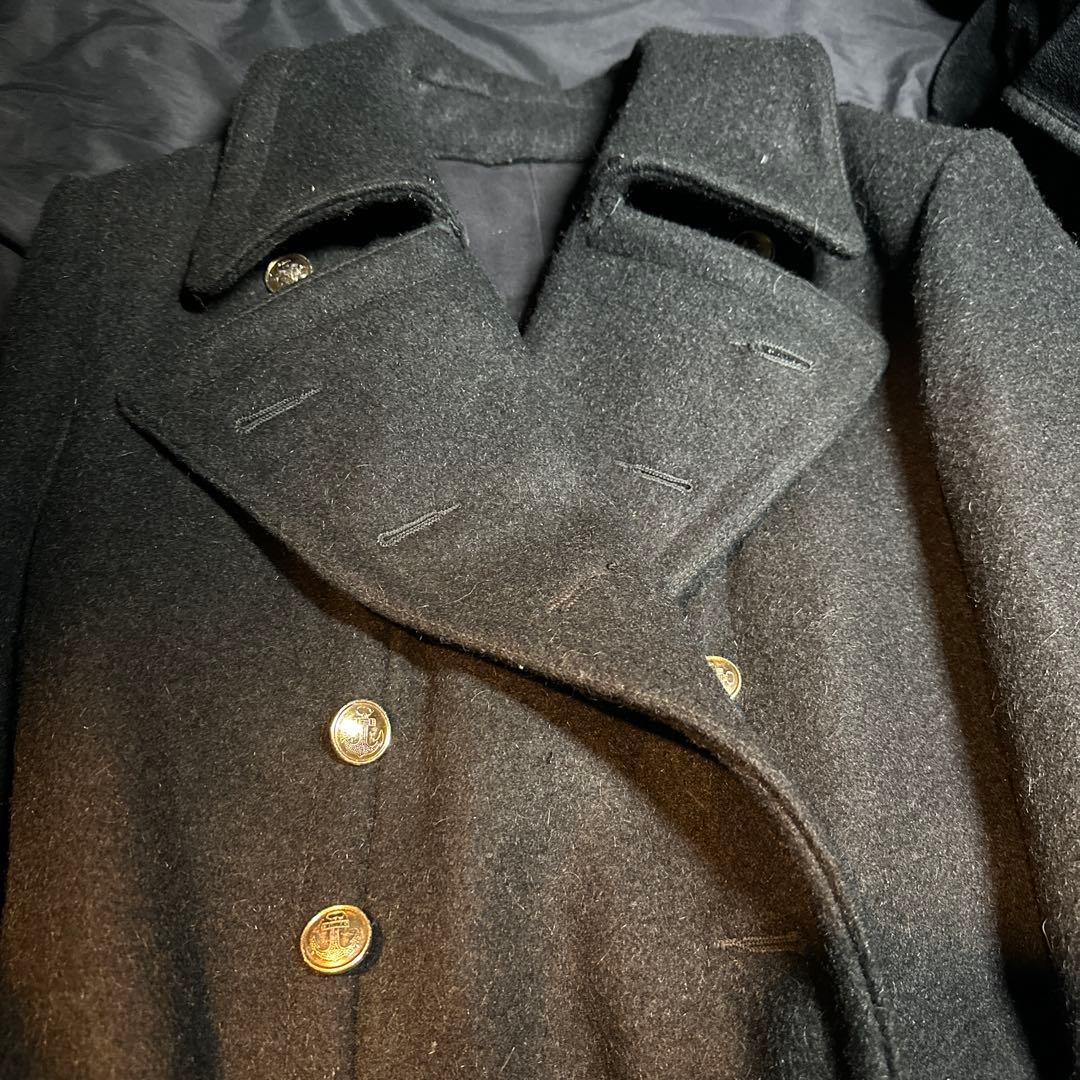 唯一無二⭐️将校 ミリタリー ナポレオンコート ヘヴィ ドイツ軍 ブラック