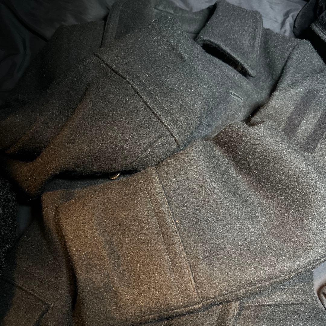 唯一無二⭐️将校 ミリタリー ナポレオンコート ヘヴィ ドイツ軍 ブラック