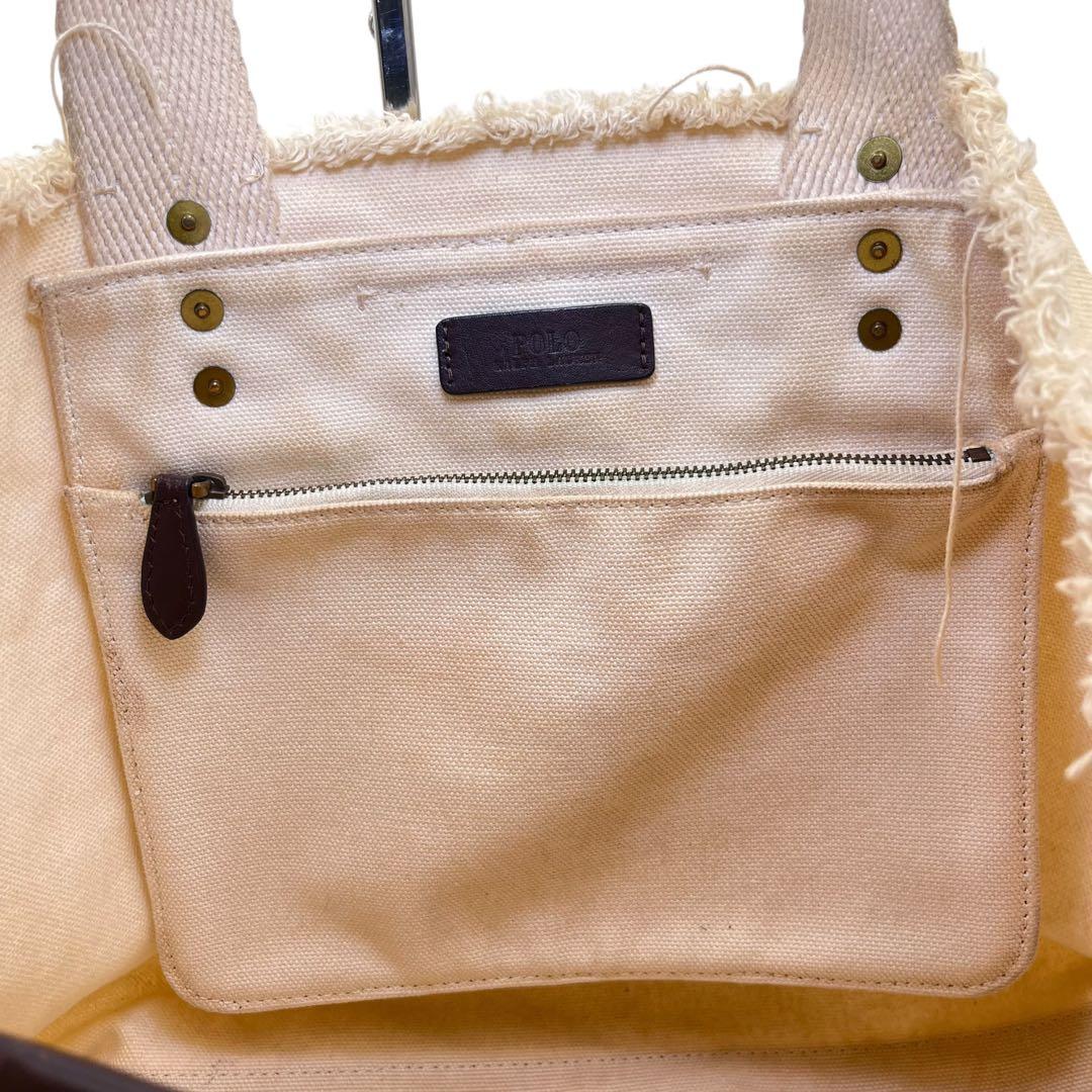 希少 POLO RALPH LAUREN ラルフローレン イーグル トートバッグ