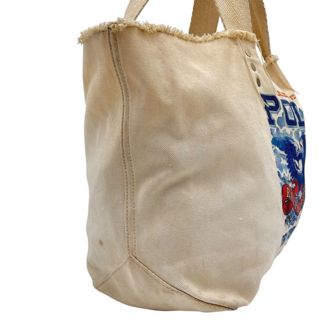 希少 POLO RALPH LAUREN ラルフローレン イーグル トートバッグ