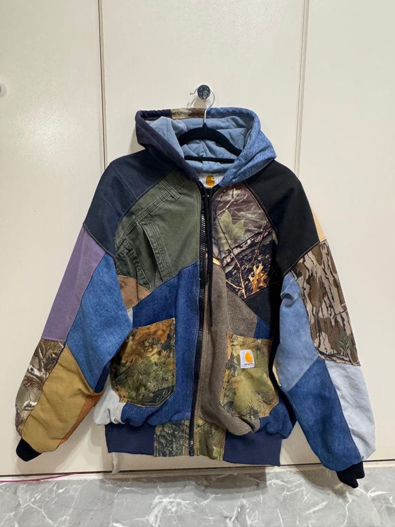 Carharttリメイクジャケット