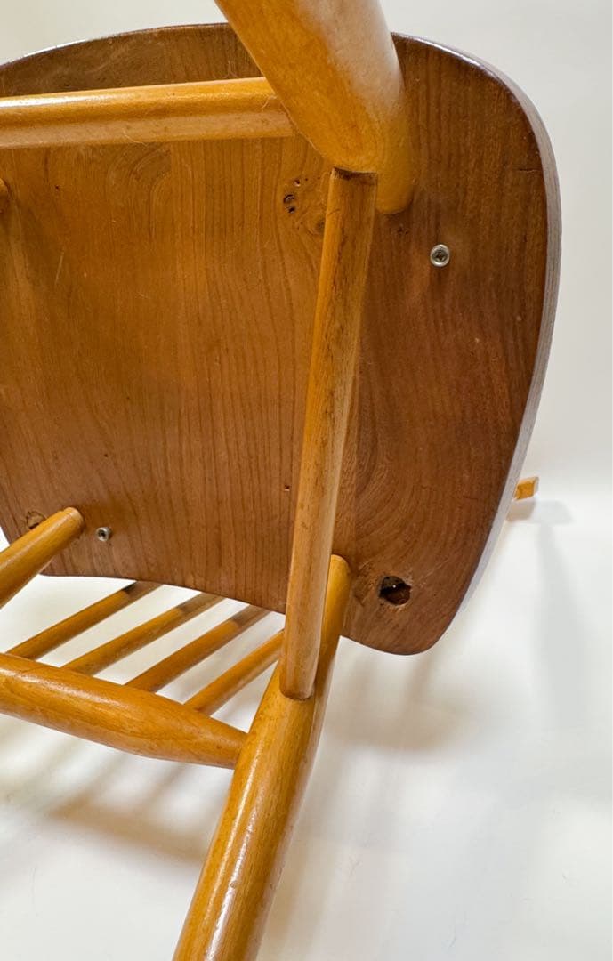 アーコール　スティックバックチェア　ercol 椅子　ヴィンテージ　送料込み