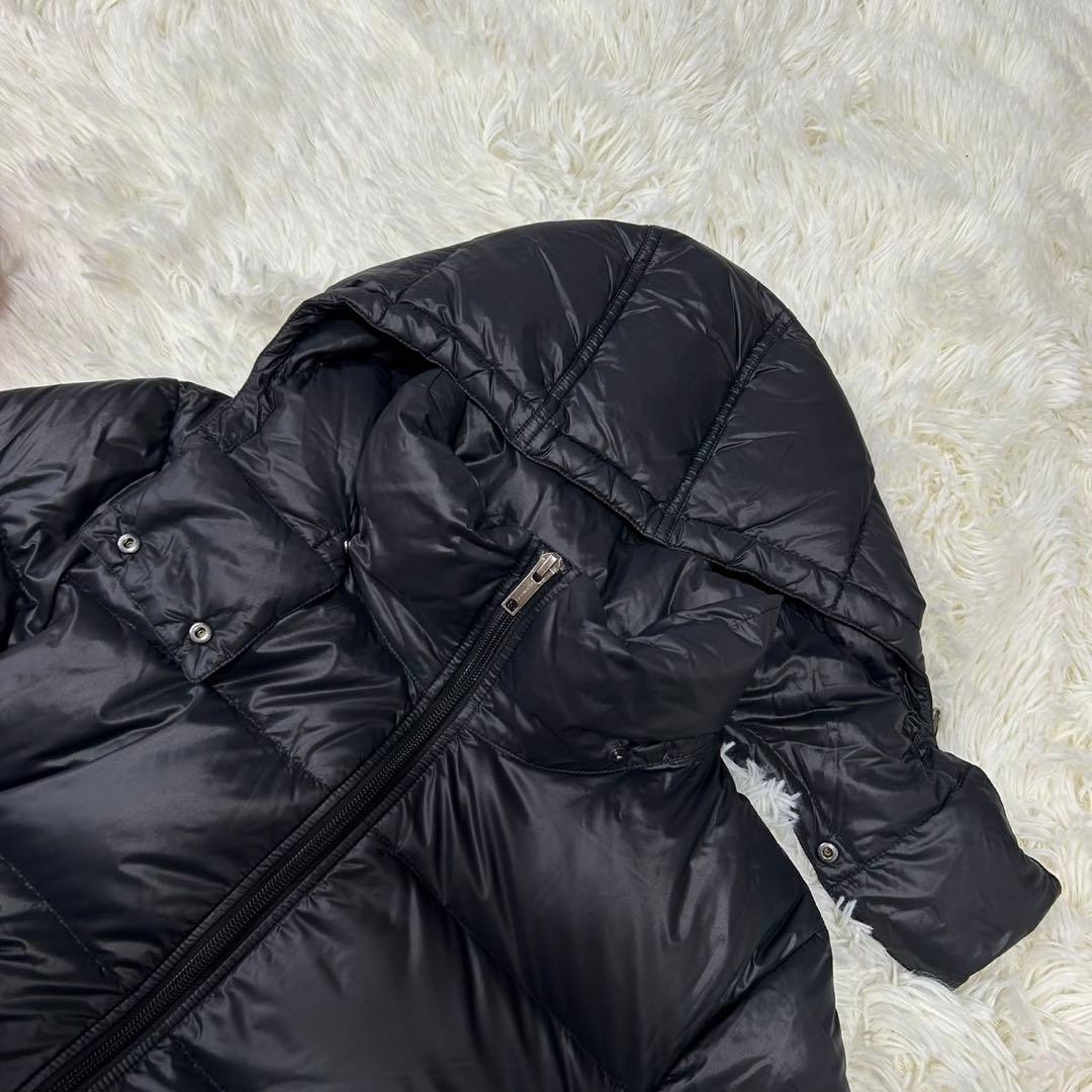 【極美品/L】バーバリーロンドン ダウンジャケット メガノバチェック 黒