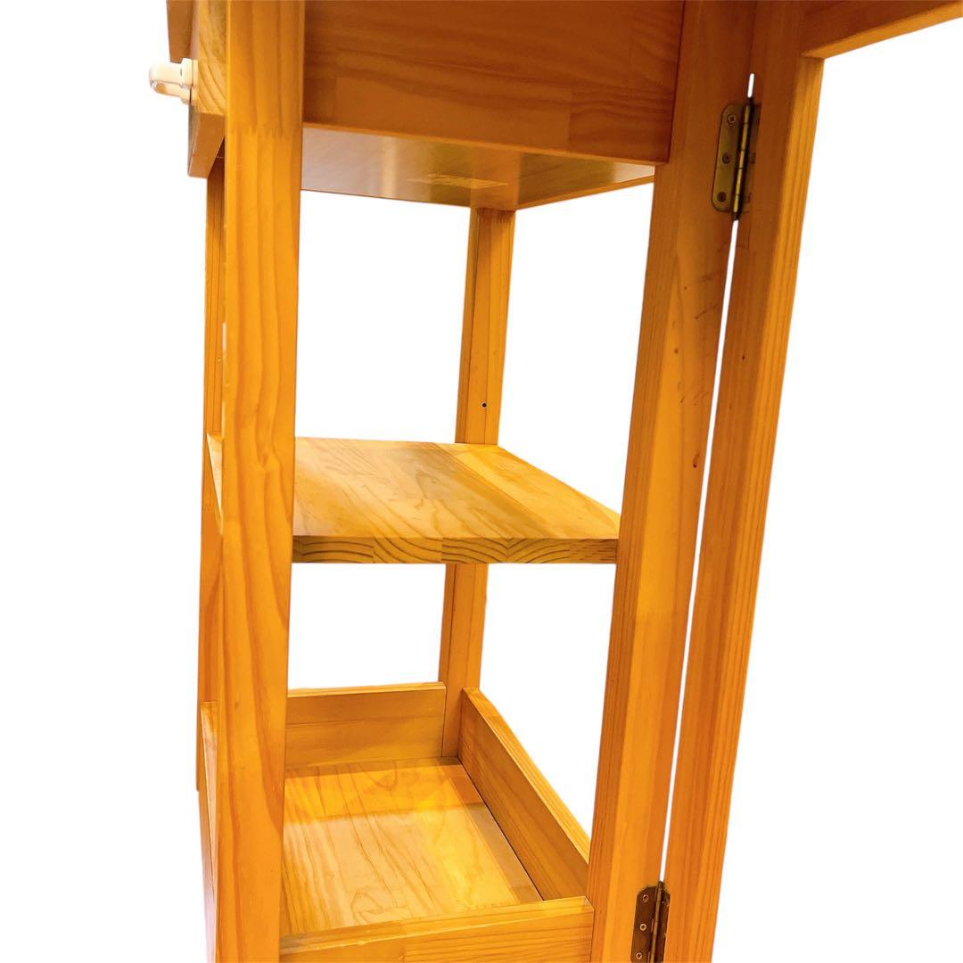 momonatural momohouse キッチンワゴン　モモナチュラル　収納