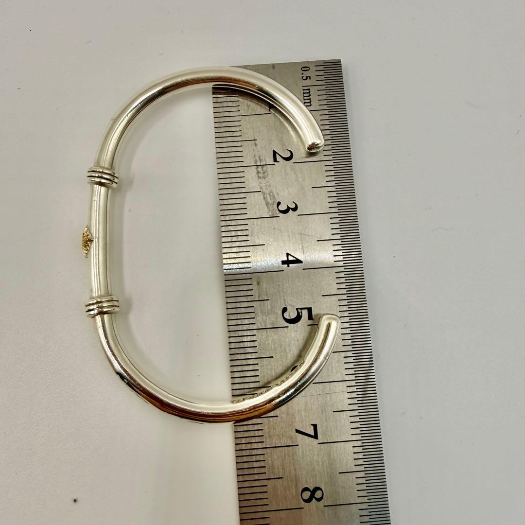 美品　アリゾナフリーダム　k18付きバングル　B-41a 定価43560円