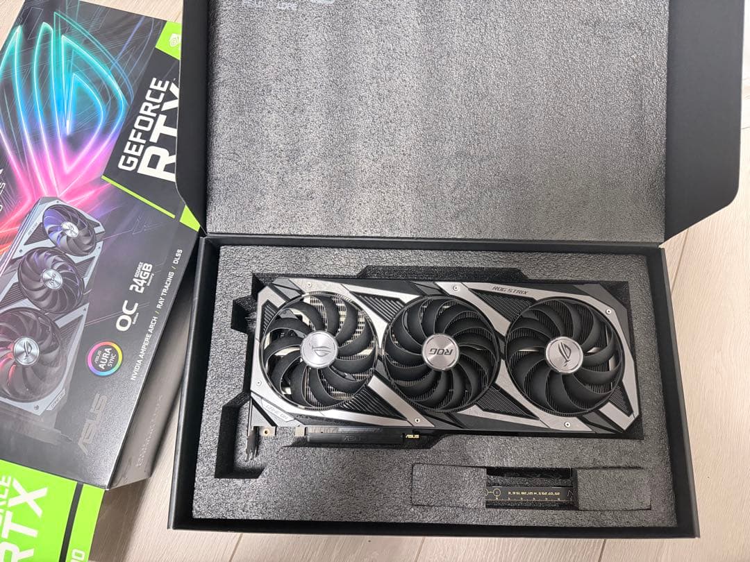 【skうせき】ROG STRIX RTX3090 OC 24GB非喫煙環境