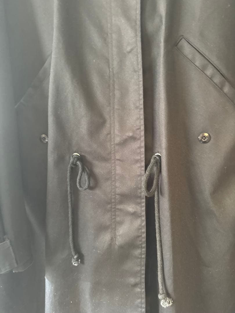 Fred Perry ブラック ロングコート