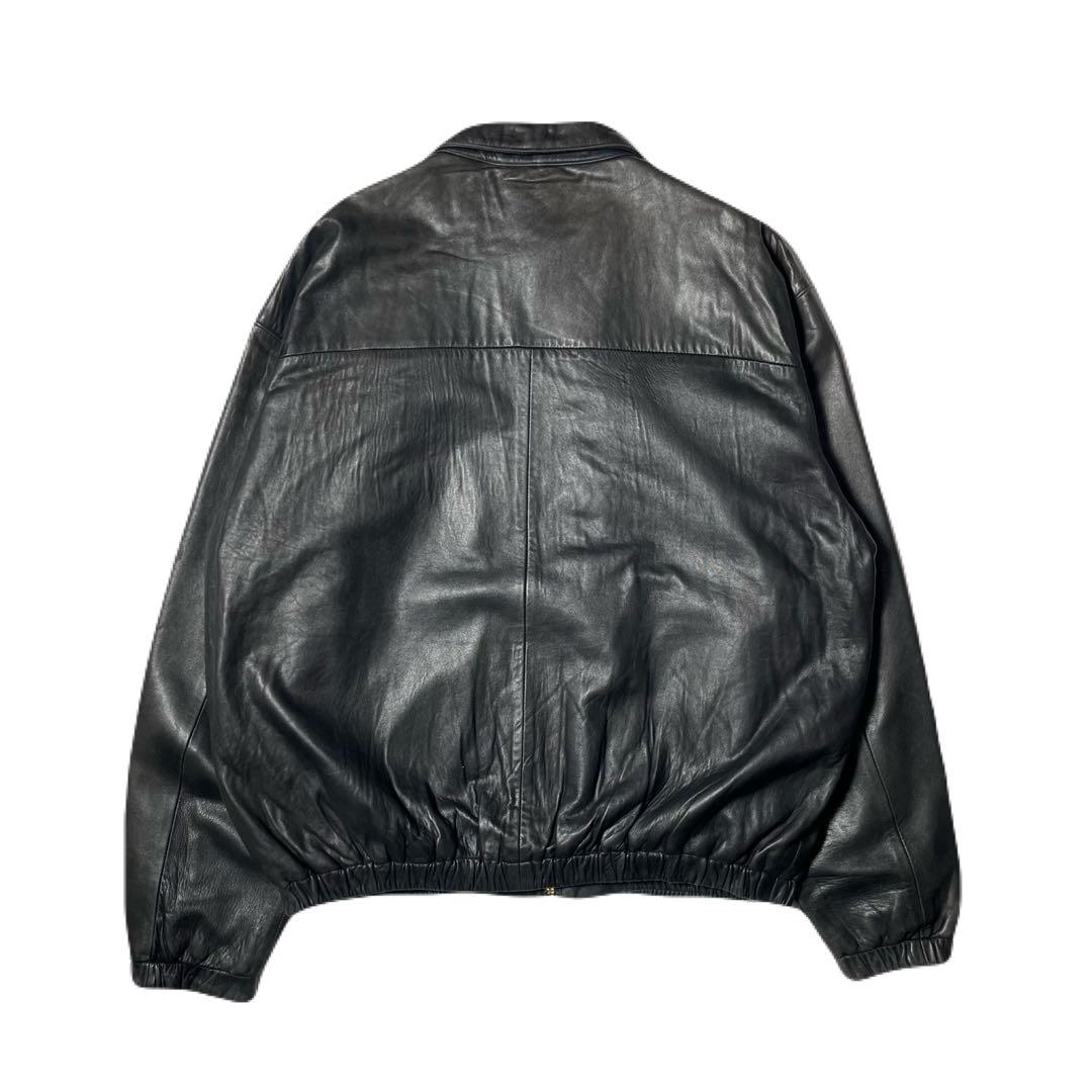 り*す様 【極上】90s 00s ラルフローレン レザージャケット ポニー無し