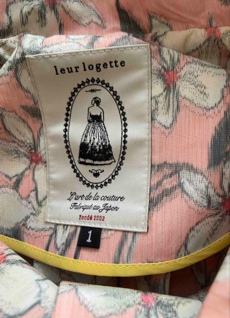 leur logette トレンチコート