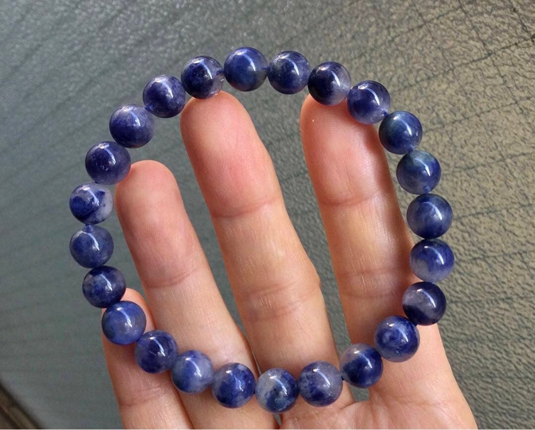 【プレミアム品質】◆レア&濃い色 デュモルチェライトインクォーツ「自信」