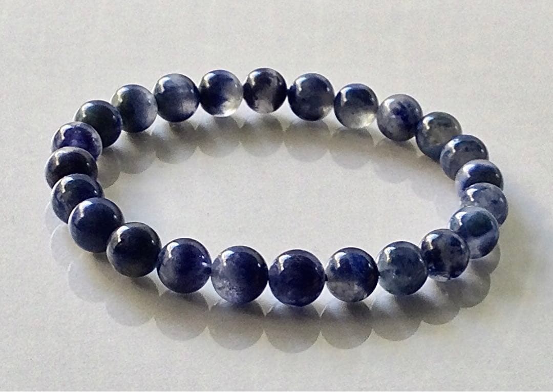 【プレミアム品質】◆レア&濃い色 デュモルチェライトインクォーツ「自信」