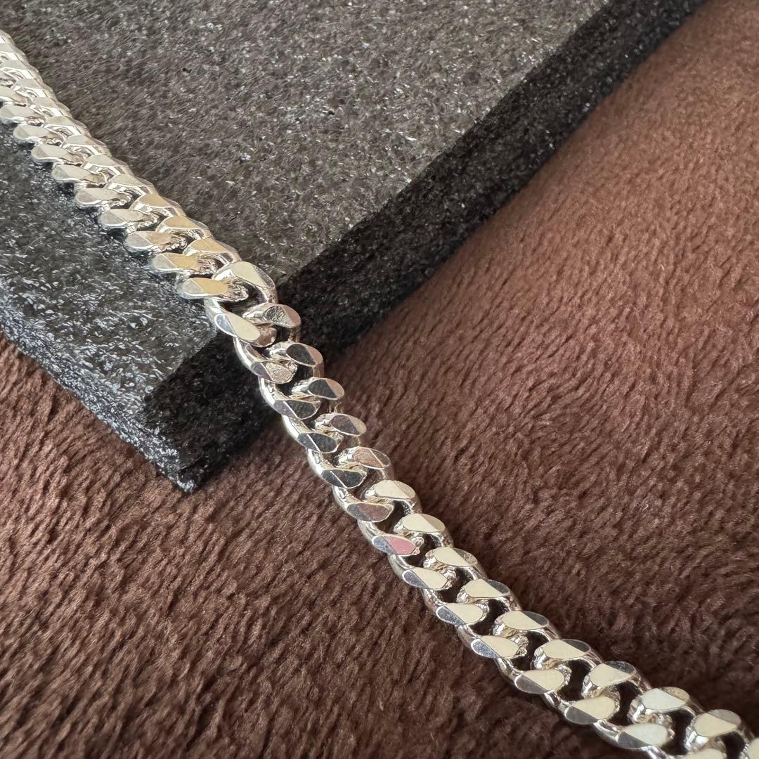 50cm 45g スターリングシルバー925　6面カット　喜平 刻印あり