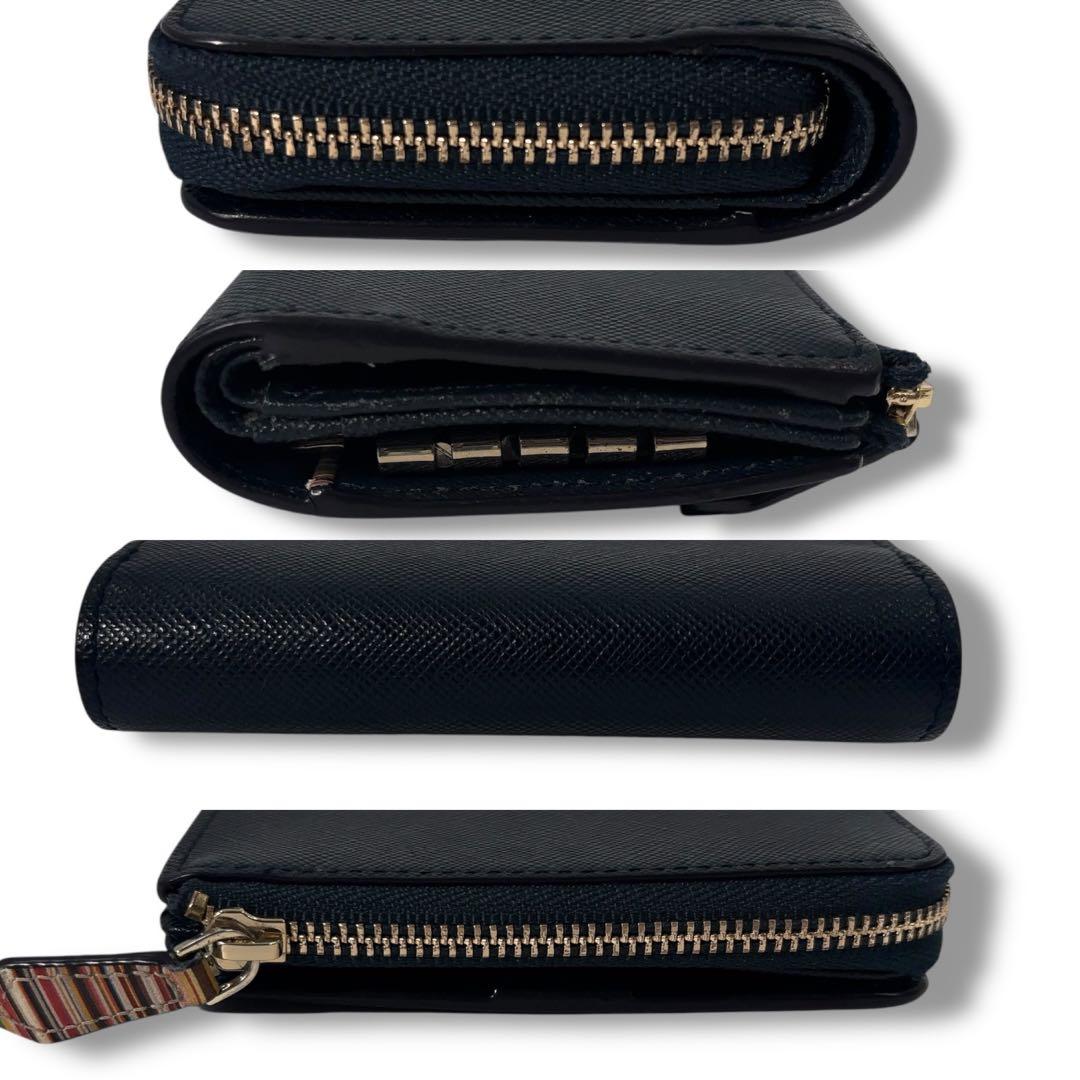 【極美品】Paul Smith 　ポールスミス　キーケース　小銭入れ　Ｌ字ジップ