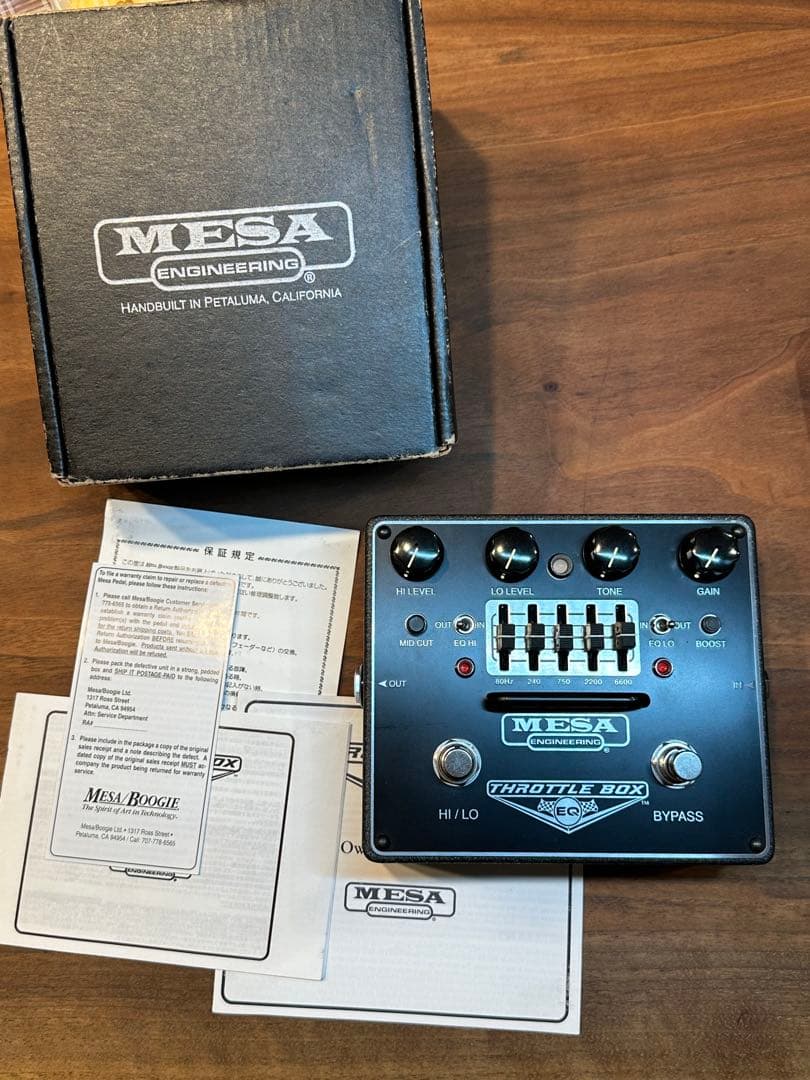 MESA THROTTLE BOX EQ ギターエフェクター