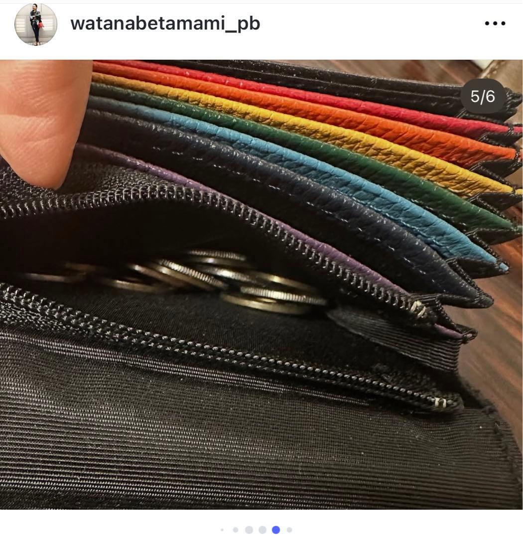 日本製 牛革 タマミワタナベ ミニウォレット コンパクト財布 マダムヒロコ