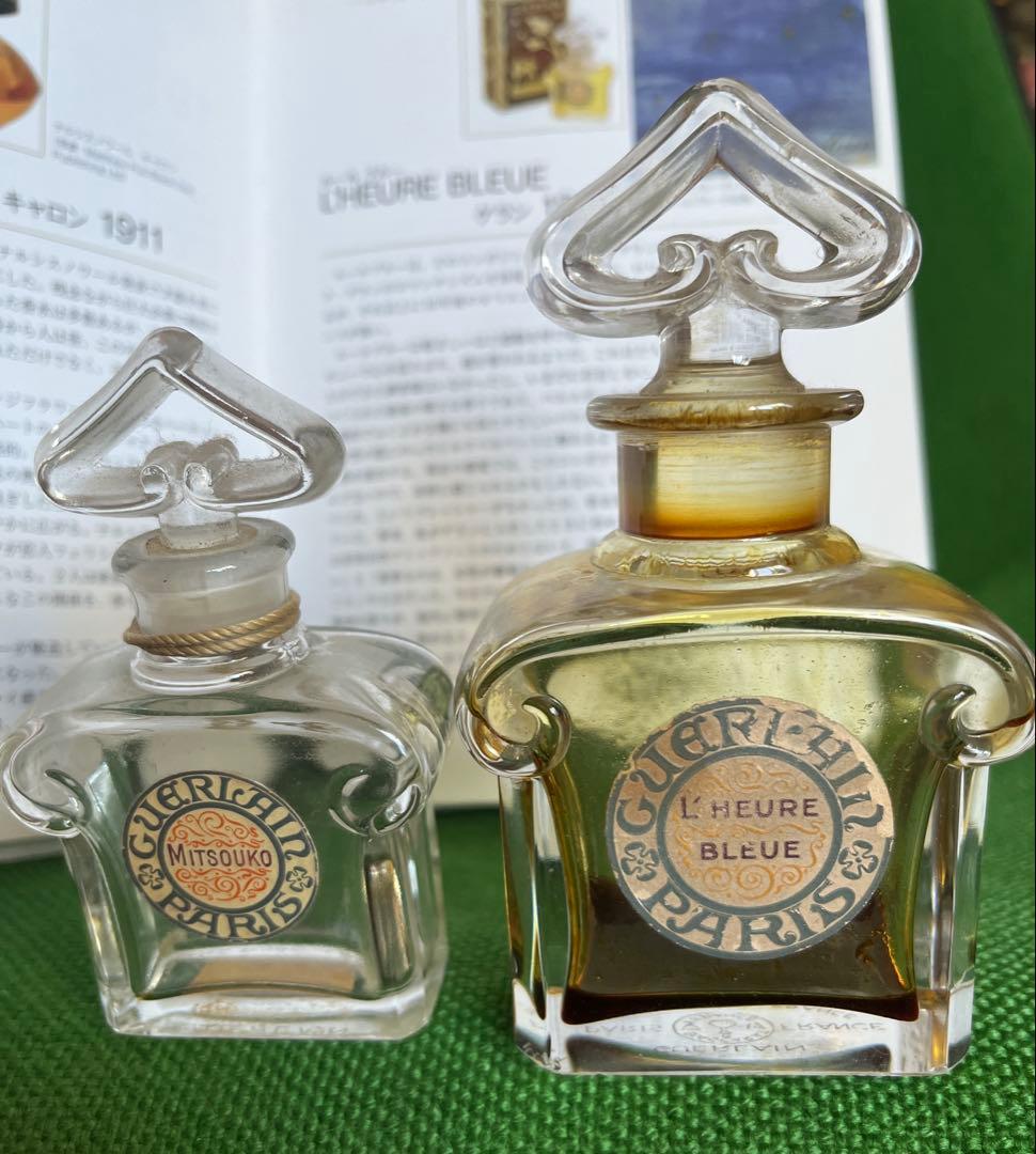 ゲラン　ルール　ブルー　香水瓶 限定バカラボトル
