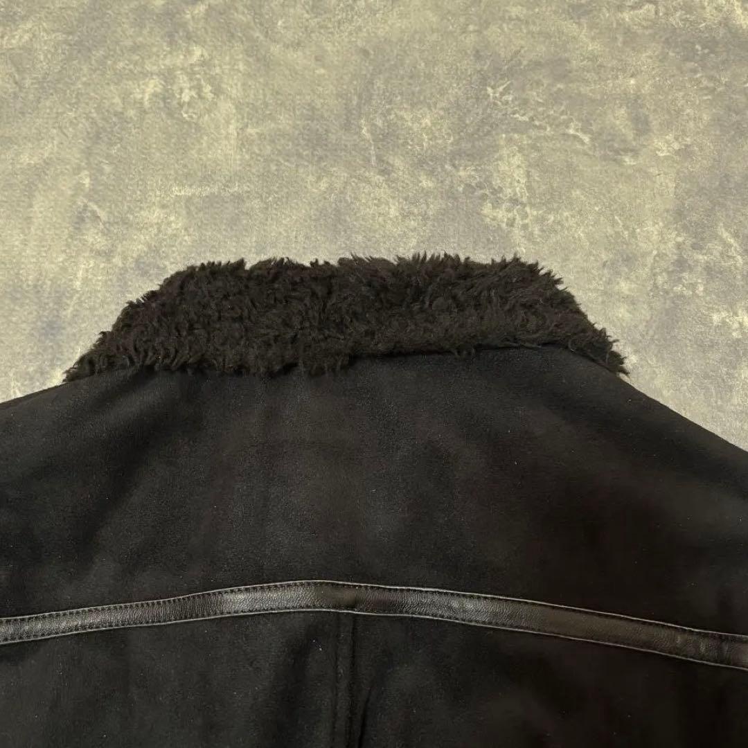 リョウ！入手困難▲バーバリーブラックレーベル ムートン ジャケット コート