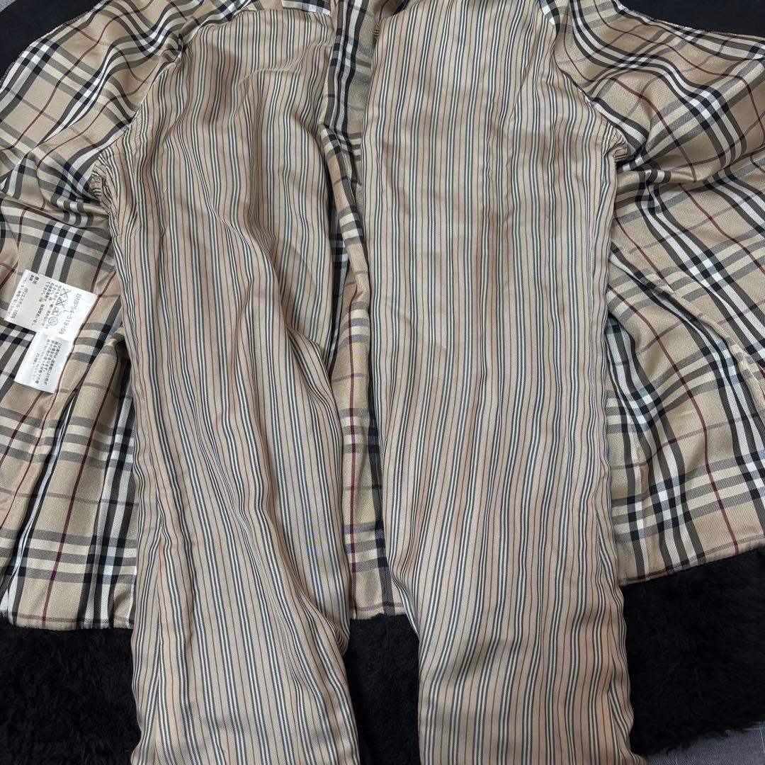 リョウ！入手困難▲バーバリーブラックレーベル ムートン ジャケット コート