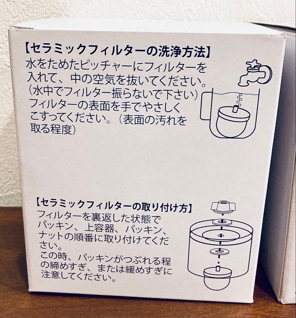 【４月購入】1000mlライフエッセンス＆NEWセラミックフィルター＆スポンジ