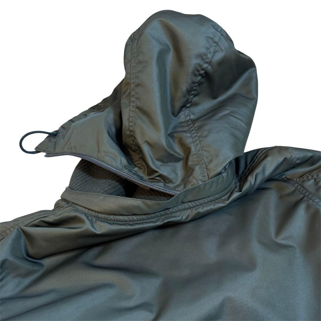 アルファインダストリーズ フーデッドリブジャケット MA-1 カーキ M