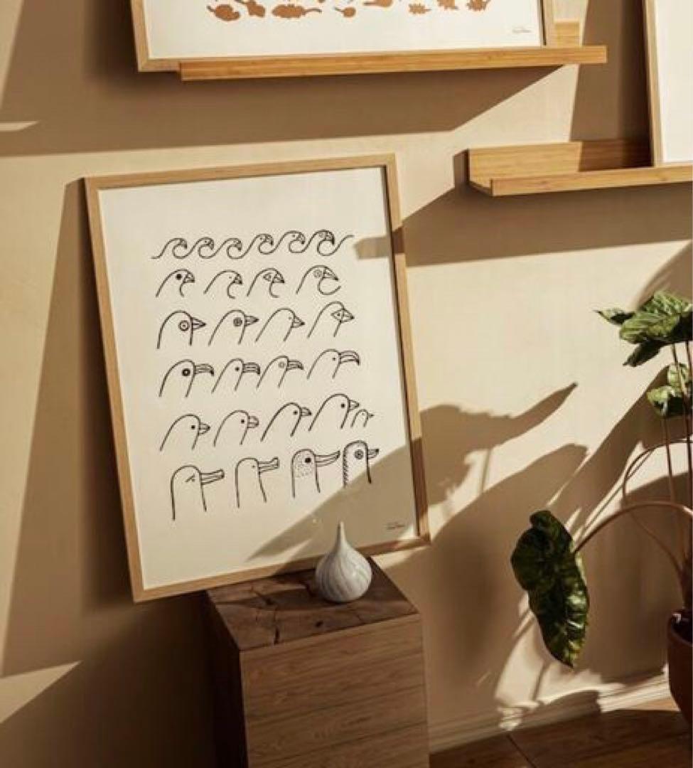  Oiva Toikka ポスター 70x50cm バード