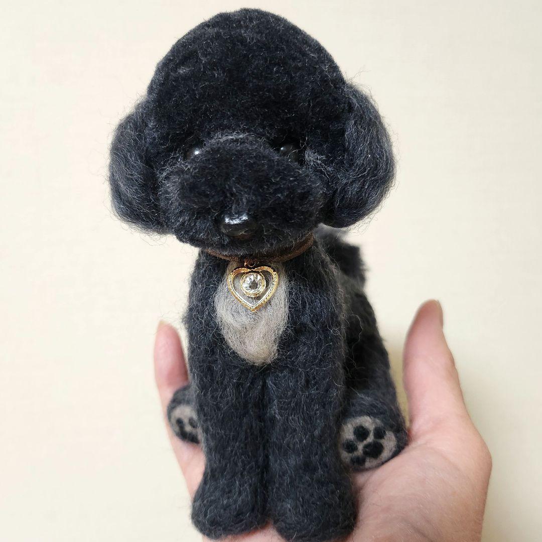 トイプードル❤️羊毛フェルト13cm 　　　　　☆お迎え決まりました☆
