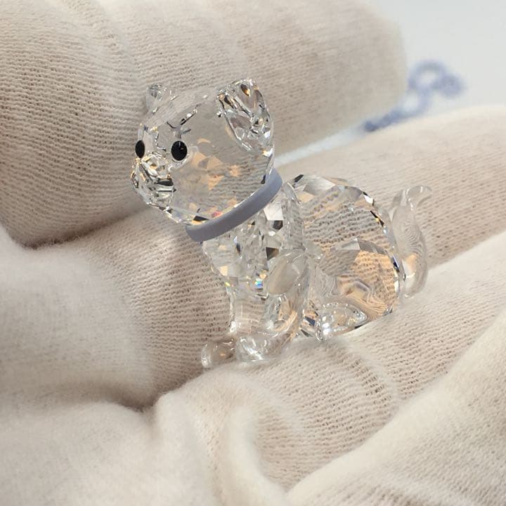 スワロフスキー　 フィギュリン　置物　 スワロフスキークリスタル　管mpr