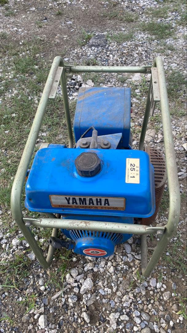 YAMAHA発電機ET-1250