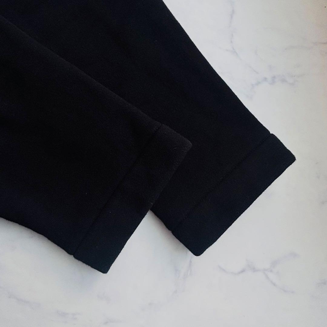 アニエスベー オム プレッション カーディガン 黒ボタン オールブラック