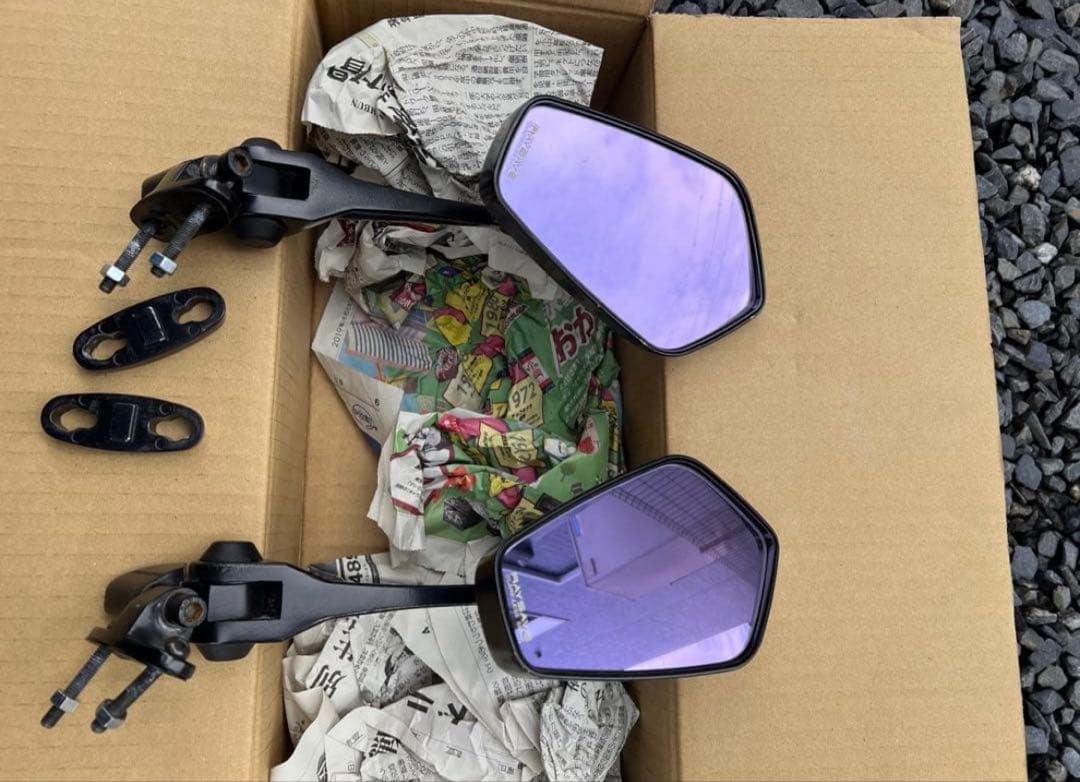 タナックス　ナポレオン　カウリングミラー　ショートタイプ