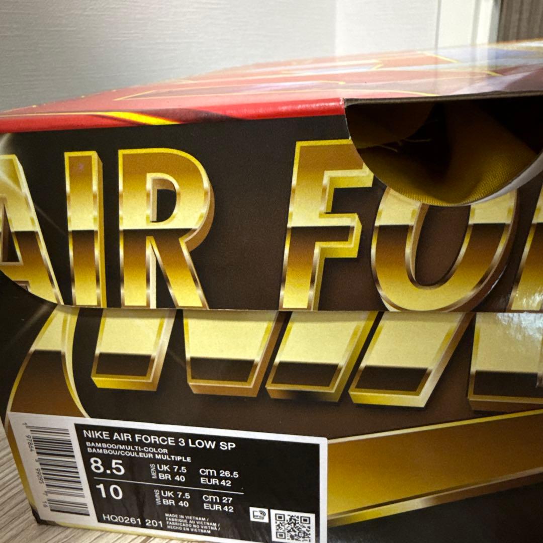 z*k様 nigo × NIKE AIR FORCE 3 LOW SP TOGE