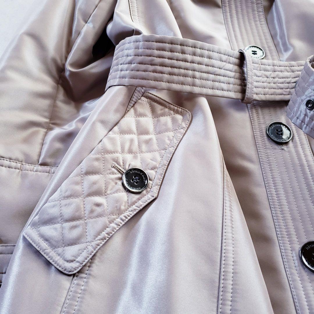 ★極美品★　BURBERRY　LONDON　キルティング　トレンチコート　44号