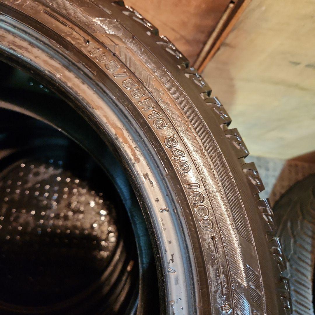 195/50R16　スタッドレス　4本セット 18年製