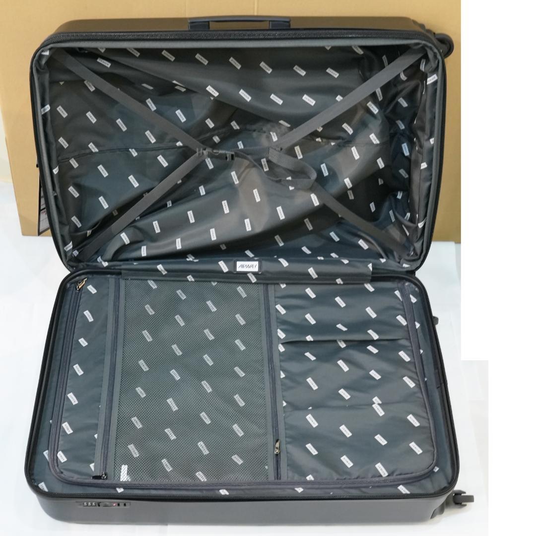 【新品未使用】AIRWAYスーツケース Lサイズ拡張機能付きAW-0821-74
