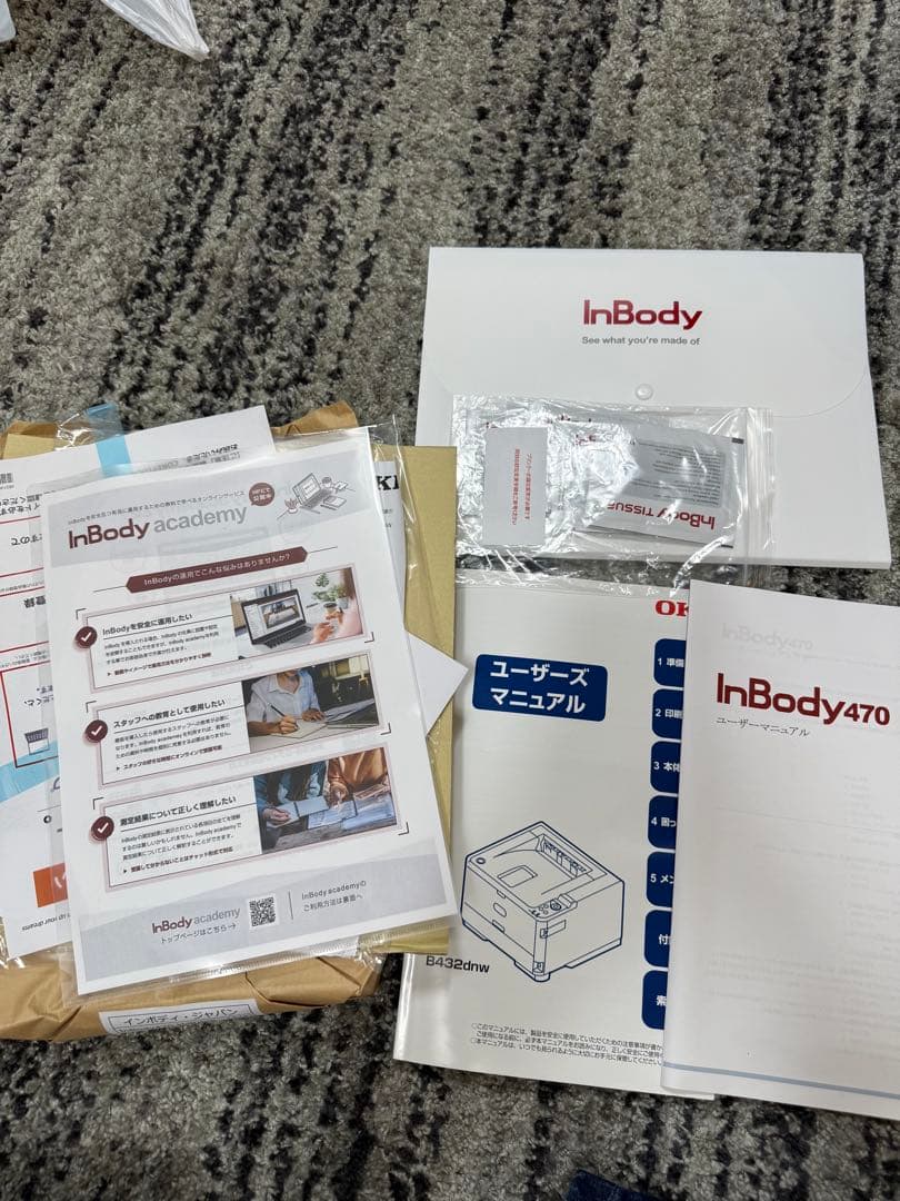 K*K様 【現地取引可】【定価135万】InBody470 体組成計 ホワイト