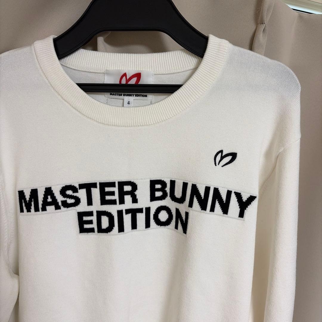 マスターバニー　ゴルフ　サイズ4 ホワイト　ニット
