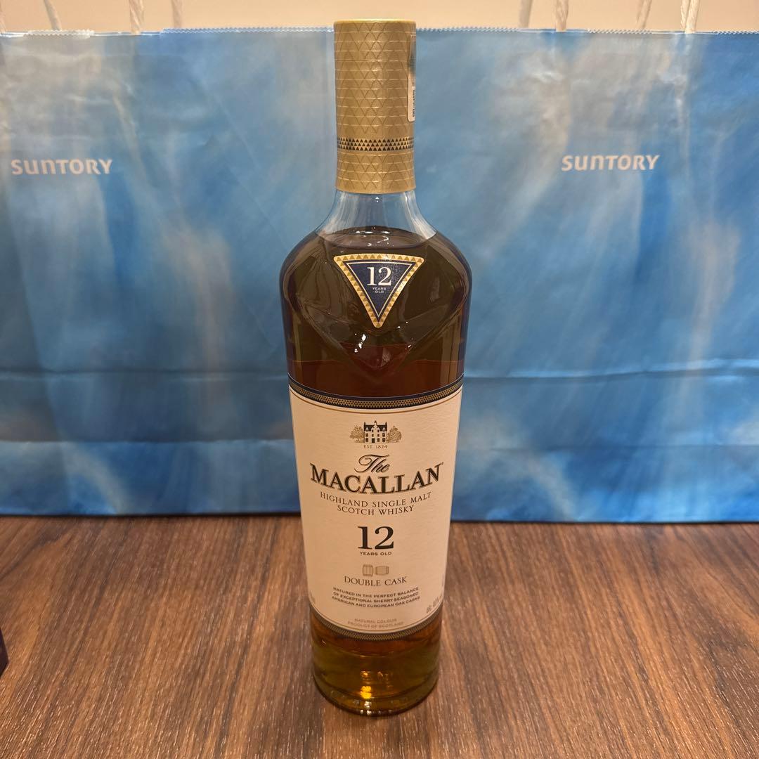 ウイスキー The Macallan 12 Year Old DoubleCask700ml