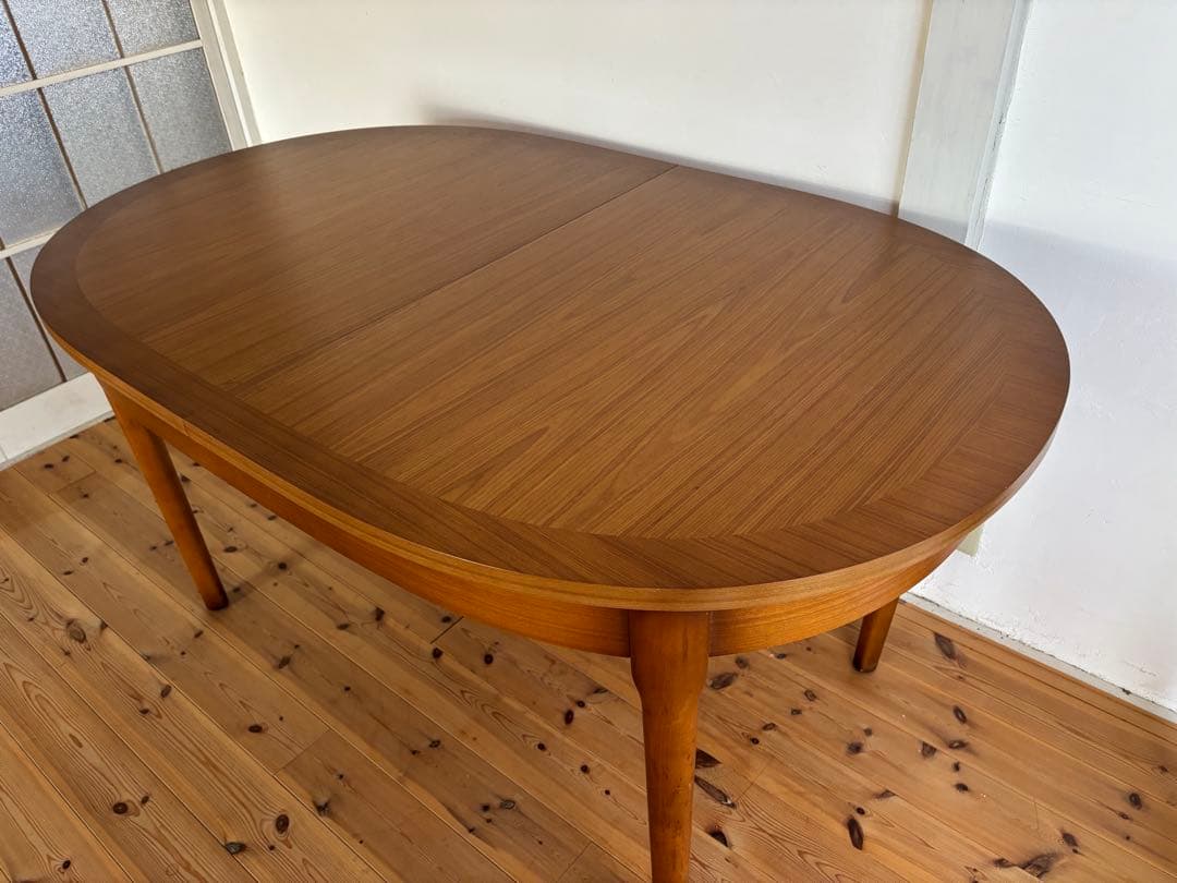 S.F.LTD/ストーンヒルファニチャー　オーバルエクステンションテーブル