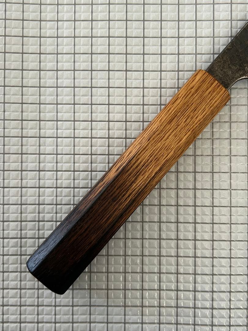 堺孝行 包丁 牛刀 牛刀包丁 焔 紅蓮 安来鋼青紙二号 八角柄 225mm ⑥