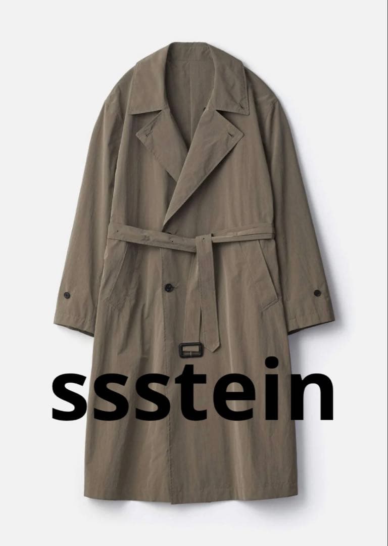 ジャケット・アウター WINDPROOF NYLON DOUBLE BREASTED COAT